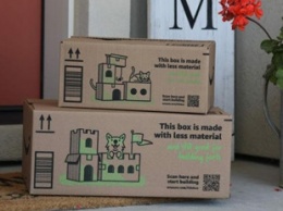 Amazon запустил коробки, которые можно трансформировать в домики для животных