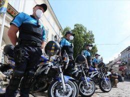 Во Львове начали работать полицейские мотопатрули