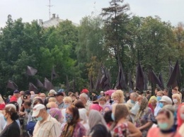 В Киеве устроили акцию против превращения Святой Софии в мечеть