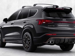 Hyundai "приправил" обновленный Santa Fe комплектующими N Performance Parts