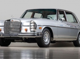 На аукционе появился коллекционный Mercedes-Benz 300 SEL 6.3 1969 года