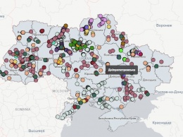 В Украине создали интерактивную карту безопасности на дорогах