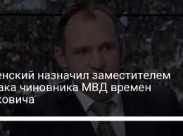 Зеленский назначил заместителем Ермака чиновника МВД времен Януковича