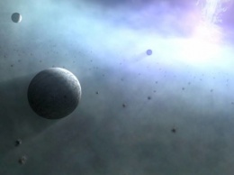 Возле "черных дыр" могут рождаться сверхкрупные планеты