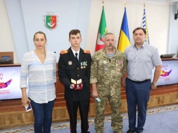 Криворожский лицеист стал самым молодым в Украине кавалером ордена «За мужество» III степени