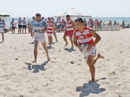 Одесские спортсмены - победители Всеукраинского фестиваля пляжного регби