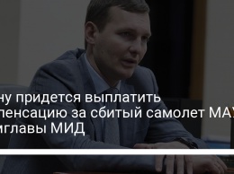 Ирану придется выплатить компенсацию за сбитый самолет МАУ - замглавы МИД