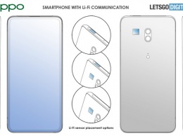 Oppo запатентовала смартфон с поддержкой Li-Fi