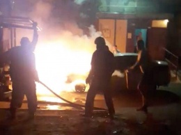 Спасатели назвали вероятную причину возгорания автомобиля редакции "Схем"