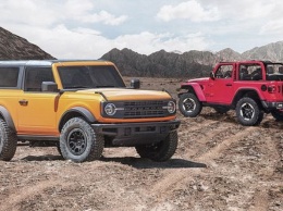 Новый Ford Bronco против Jeep Wrangler