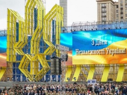 День Независимости считают праздником меньше половины жителей Украины