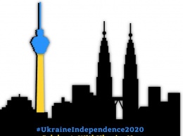 Одну из самых высоких телебашен мира подсветят желто-голубым цветом в честь Украины