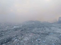 В Николаеве горит мусорный полигон: ликвидация продолжается, - ФОТО