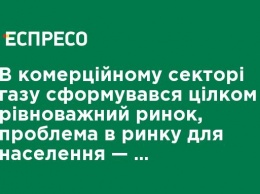 В коммерческом секторе газа сформировался вполне равновесный рынок, проблема в рынке для населения - эксперт Кушнирук