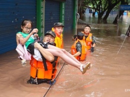 В Китае мощное наводнение. Фоторепортаж