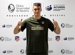 Атлетико объявил о подписании голкипера Грбича