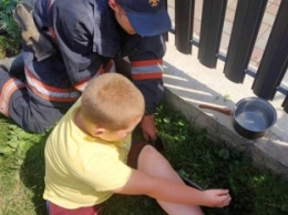 В Хмельницкой области мальчик упал на металлический штырь