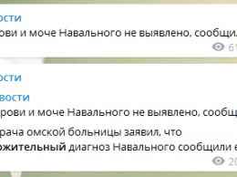 "Это не яд". Врачи заявили, что поставили полный диагноз Навальному и сообщили о нем его жене