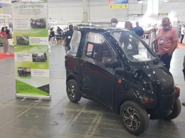 Похож на квадроцикл: в Украине презентовали компактный электромобиль за $5000