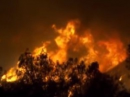 Калифорнию охватили пожары - видео напоминают пекло