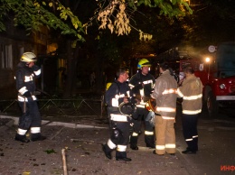 В Днепре в переулке Крушельницкой горела шахта лифта: жильцов подъезда эвакуировали