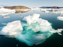 В Гренландии растаяло рекордное количество льда