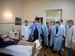 Владимир и Елена Зеленские посетили военный клинический госпиталь