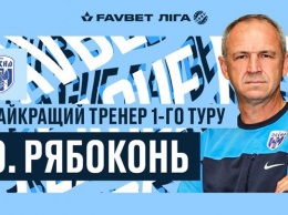 Рябоконь - лучший тренер первого тура УПЛ