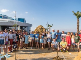 Четвертый Odessa Sand Fest: на набережной Ланжерона появилась самая большая песчаная скульптура Украины, а победила Юбаба