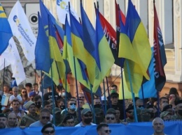 В Харькове на "Марш Независимости" вышло около тысячи человек