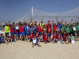 Сборная Раздольненского района выиграла турнир по пляжному футболу