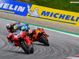 На Гран-при Штирии MotoGP пилоты использовали 5 из 6 возможных комбинаций Michelin Power Slick