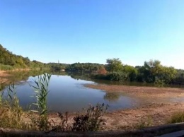 Водоснабжение в ОРДЛО: возле Горловки высыхает пруд (видео)