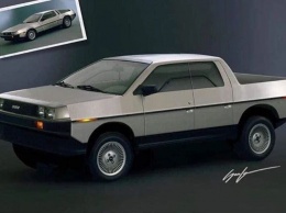 Представили легендарный DeLorean DMC-12 в кузове пикап