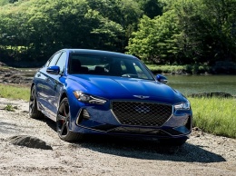 Обновленный седан Genesis G70 не получит новых моторов