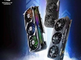 ASUS представила собственные GeForce RTX 30xx в сериях ROG Strix, TUF Gaming и Dual