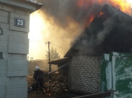 На Харьковщине из-за масштабного лесного пожара эвакуируют жителей