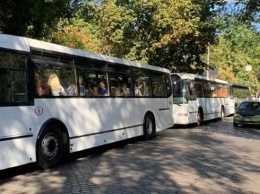 На популярном маршруте с Поселка Котовского начали работать большие автобусы