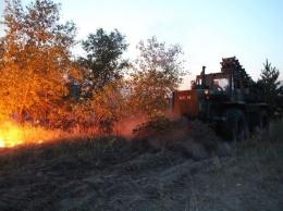Штаб ООС: Характер пожаров на Донбассе свидетельствует об умышленном поджоге
