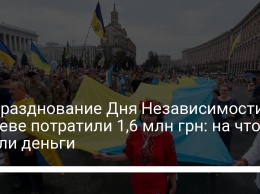 На празднование Дня Независимости в Киеве потратили 1,6 млн грн: на что пошли деньги