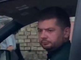 Посмотрите на его глаза: один из руководителей "Квартала 95" устроил ДТП в Киеве и скрылся, видео