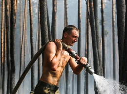 Курсанты Академии Национальной гвардии ликвидировали пожар в лесу неподалеку Волчанска