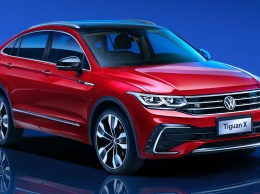 "Народное" купе Volkswagen Tiguan X представили официально в Китае