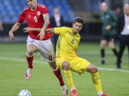 Украина сыграла вничью с Данией в отборе на молодежное Евро-2021