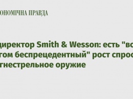 Гендиректор Smith & Wesson: есть "во многом беспрецедентный" рост спроса на огнестрельное оружие