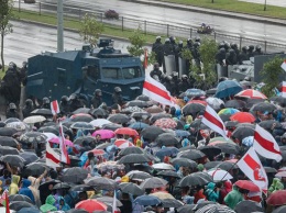 Марш единства в Минске: более 100 тысяч участников, десятки задержанных (ФОТО, ВИДЕО)