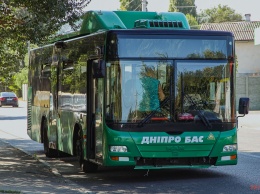 В Днепре на Янтарной задымился автобус № 36