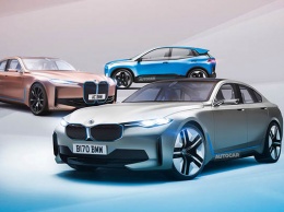 BMW собирается выпустить девять новых электрокаров