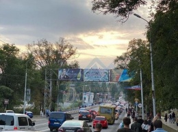В центре Донецка образовались огромные пробки из-за концерта Лепса