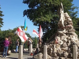 Во Львове состоялась акция солидарности с народом Беларуси